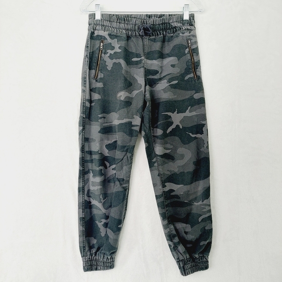 Aritza TNA Alix Grey Camo High Rise Jogger Pants P1950 - Picture 2 of 11